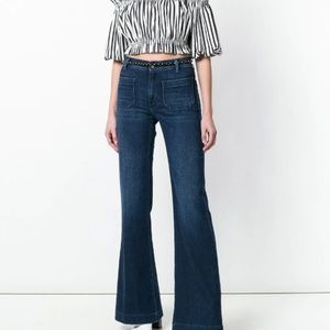Brand New Seafarer High Rise Flare Jean Size 24